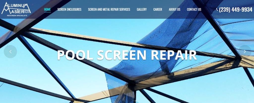 screen enclosure repair
