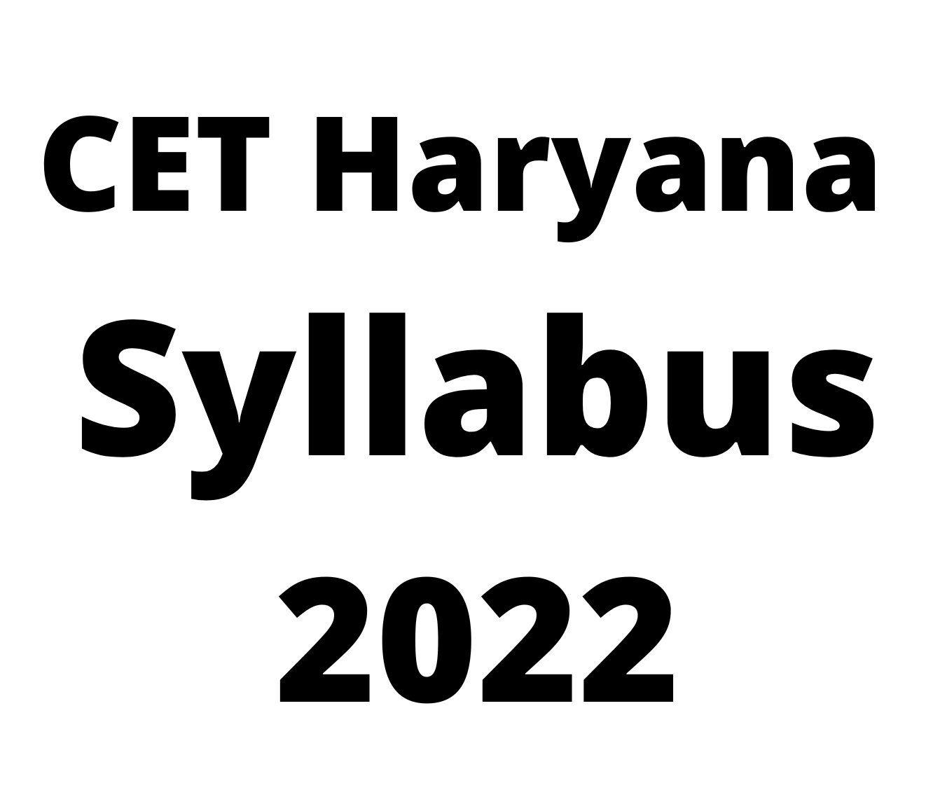 CET Haryana Exam 2022