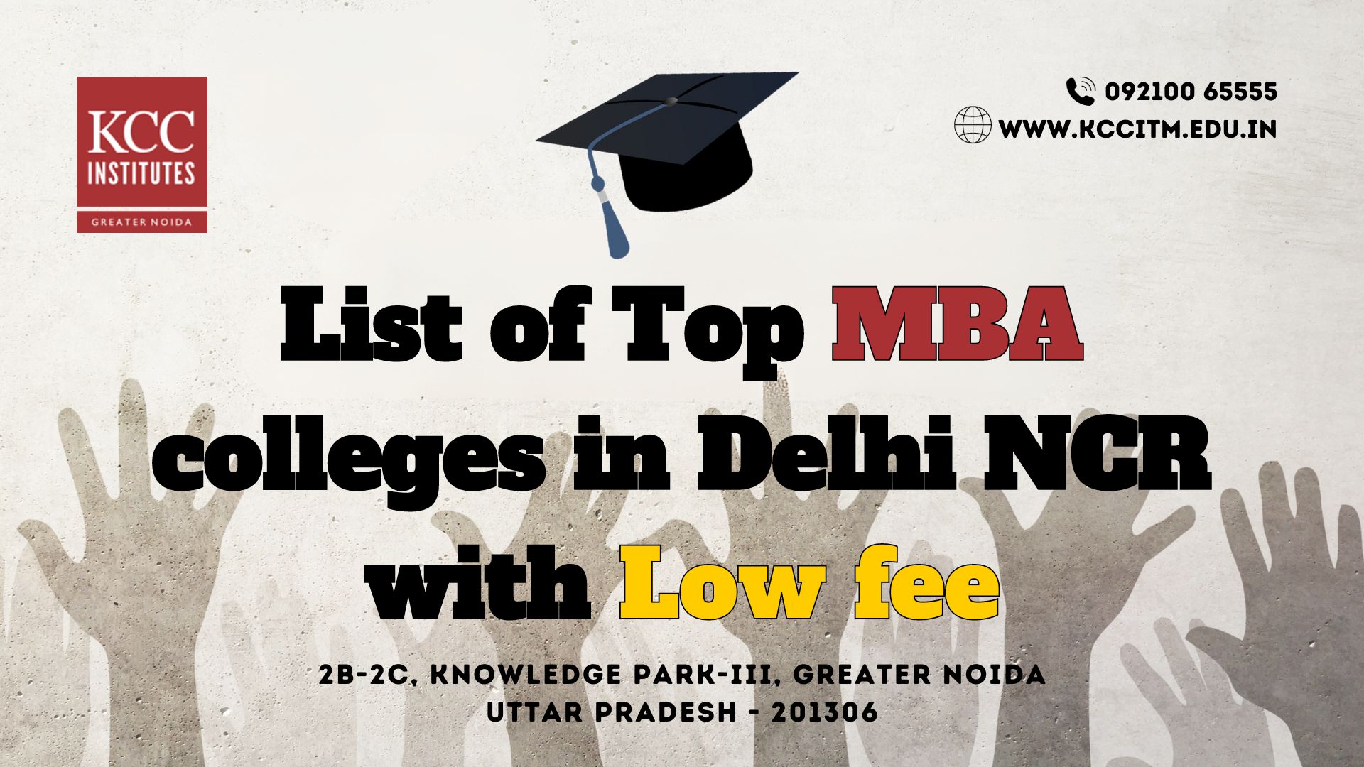 MBA Colleges in Delhi NCR with Low Fee