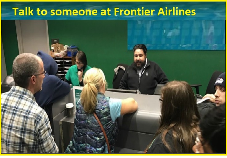 Talk to someone at Frontier