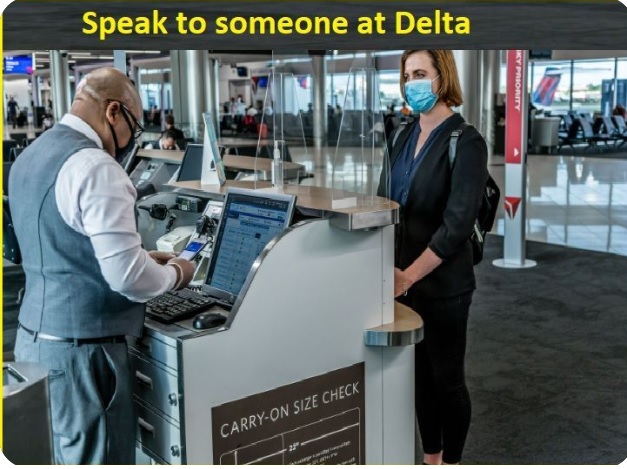 speak to someone at Delta